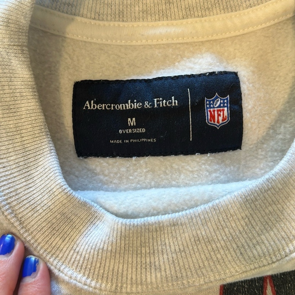 Abercrombie and Fitch NFL Texans Crewneck Sweatshirt - Picture 4 of 4